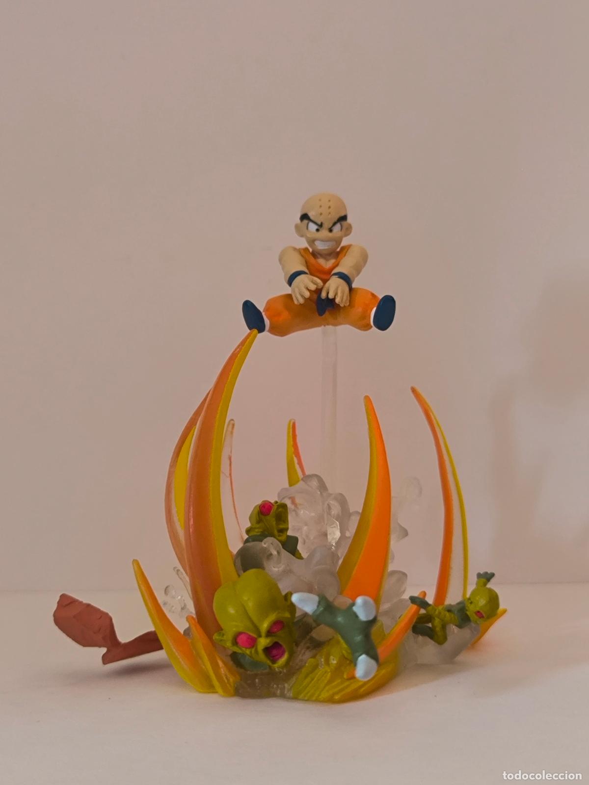Figuras y Mu&ntilde;ecos Manga: FIGURA DRAGON BALL IMAGINATION - KRILIN VS SAIBAMAN / SAIBAIMEN - GASHAPON BANDAI - JAPON (348Aw)