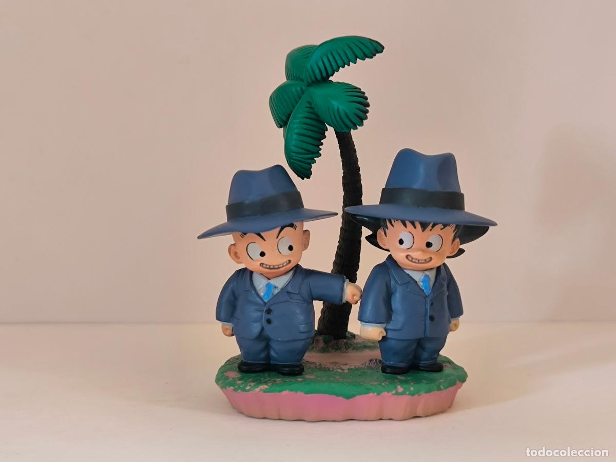 Figuras y Mu&ntilde;ecos Manga: FIGURA DRAGON BALL - GOKU Y KRILIN EN TRAJE - MEGAHOUSE - JAPON - ORIGINAL (349Aw)