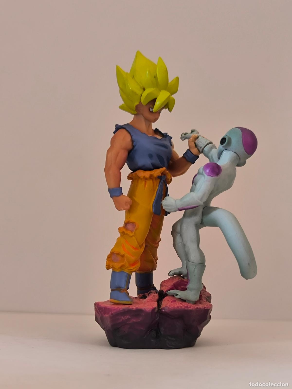 Figuras y Mu&ntilde;ecos Manga: FIGURA DRAGON BALL Z - GOKU SUPER SAIYAN Y FREEZER - MEGAHOUSE - JAPON - ORIGINAL (349Bw)