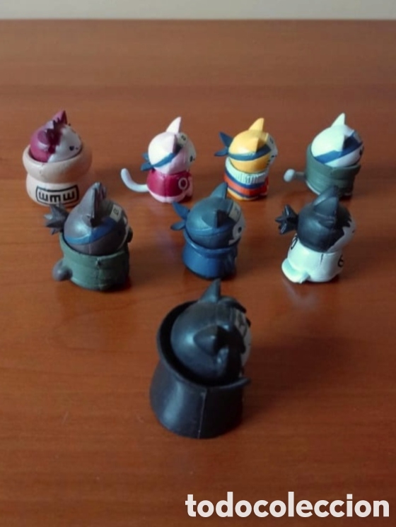 Figuras y mu&ntilde;ecos Manga: Pack de 8 gatos Naruto - Foto 4