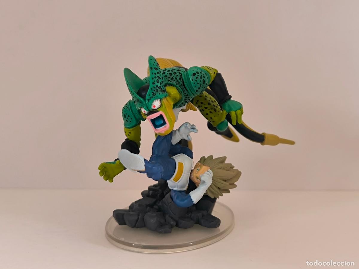 Figuras y Mu&ntilde;ecos Manga: FIGURA DRAGON BALL IMAGINATION - VEGETA Y CELL - GASHAPON BANDAI - JAPON ORIGINAL (349Bw)