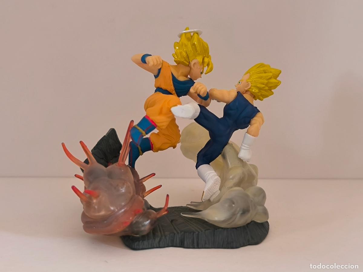 Figuras y Mu&ntilde;ecos Manga: FIGURA DRAGON BALL IMAGINATION - GOKU VS MAJIN VEGETA - GASHAPON - BANDAI - JAPON - ORIGINAL (349Cw)