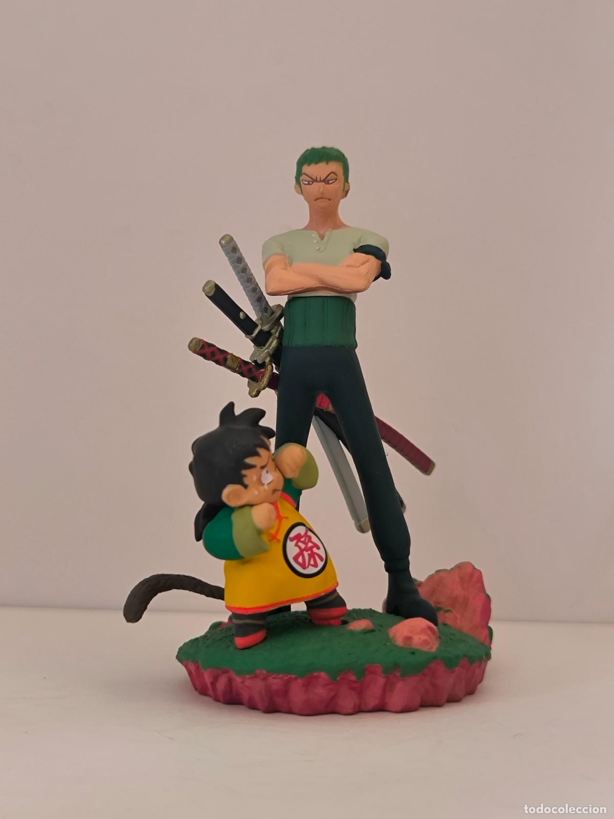 Figuras y Mu&ntilde;ecos Manga: FIGURA DRAGON BALL Z / ONE PIECE - GOHAN / RORONOA ZORO - MEGAHOUSE - JAPON - ORIGINAL (349Bw)
