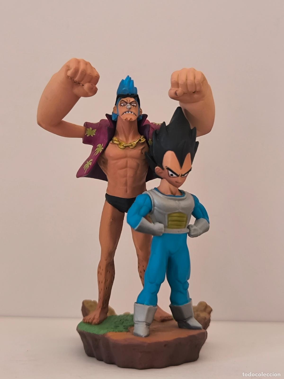 Figuras y Mu&ntilde;ecos Manga: FIGURA DRAGON BALL Z / ONE PIECE - VEGETA / FRANKY - MEGAHOUSE - JAPON - ORIGINAL (349Dw)