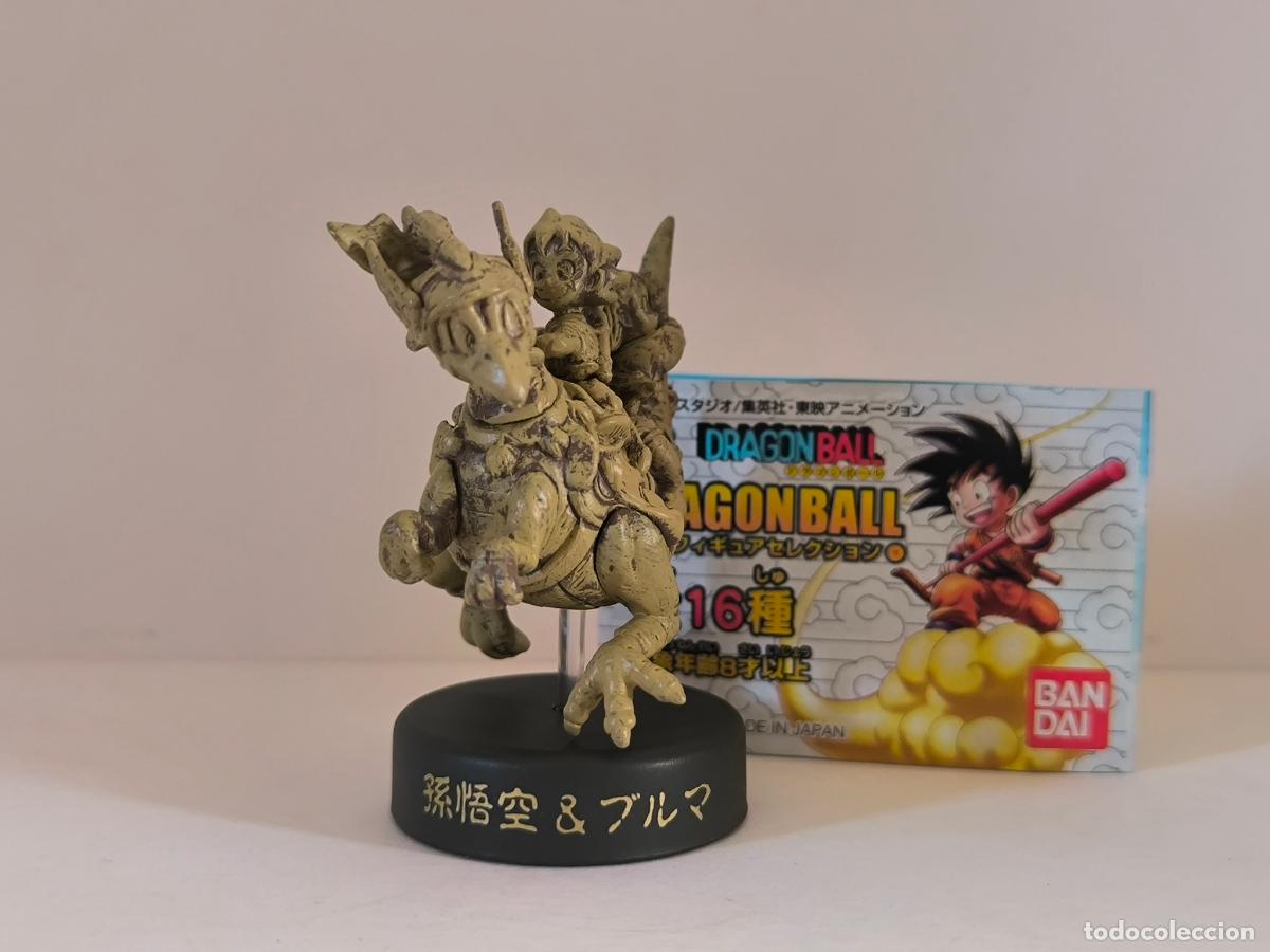 Figuras y Mu&ntilde;ecos Manga: FIGURA DRAGON BALL MINI FIGURE SELECTION / MFS - GOKU Y BULMA EN DINOSAURIO - BANDAI - JAPON (349Aw)