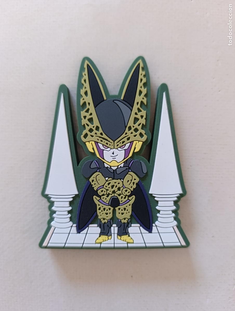 Figuras y Mu&ntilde;ecos Manga: SOPORTE DE GOMA DRAGON BALL Z - PERFECT CELL - ICHIBAN KUJI STANDEE - BANDAI - JAPON (349B)