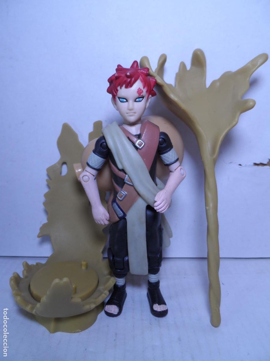 Figuras y mu&ntilde;ecos Manga: FIGURA NARUTO ULTIMATE DEFENSE SANDSTORM GAARA 2002 MATTEL