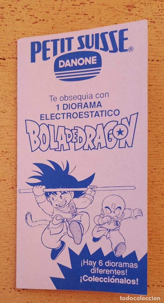 Figuras y mu&ntilde;ecos Manga: Diorama Electrost&aacute;tico Bola de Drag&oacute;n Obsequio Petit Suisse Danone