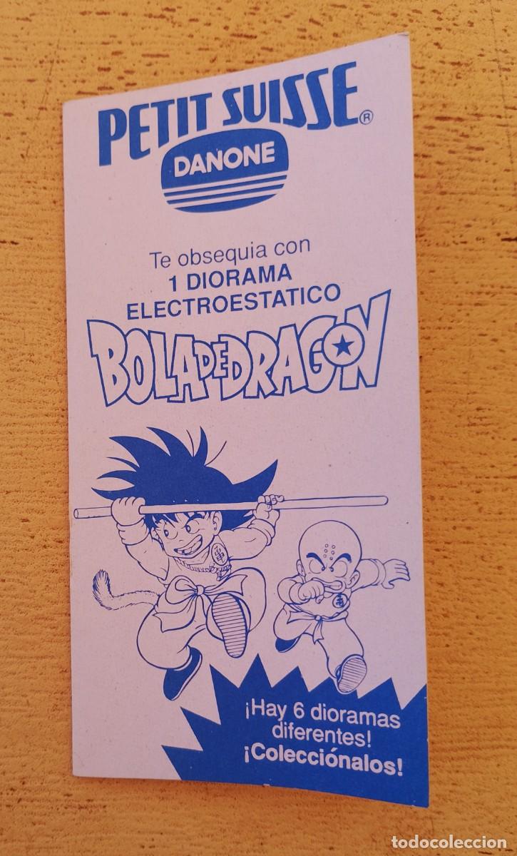 Figuras y mu&ntilde;ecos Manga: Diorama Electrost&aacute;tico Bola de Drag&oacute;n Obsequio Petit Suisse Danone