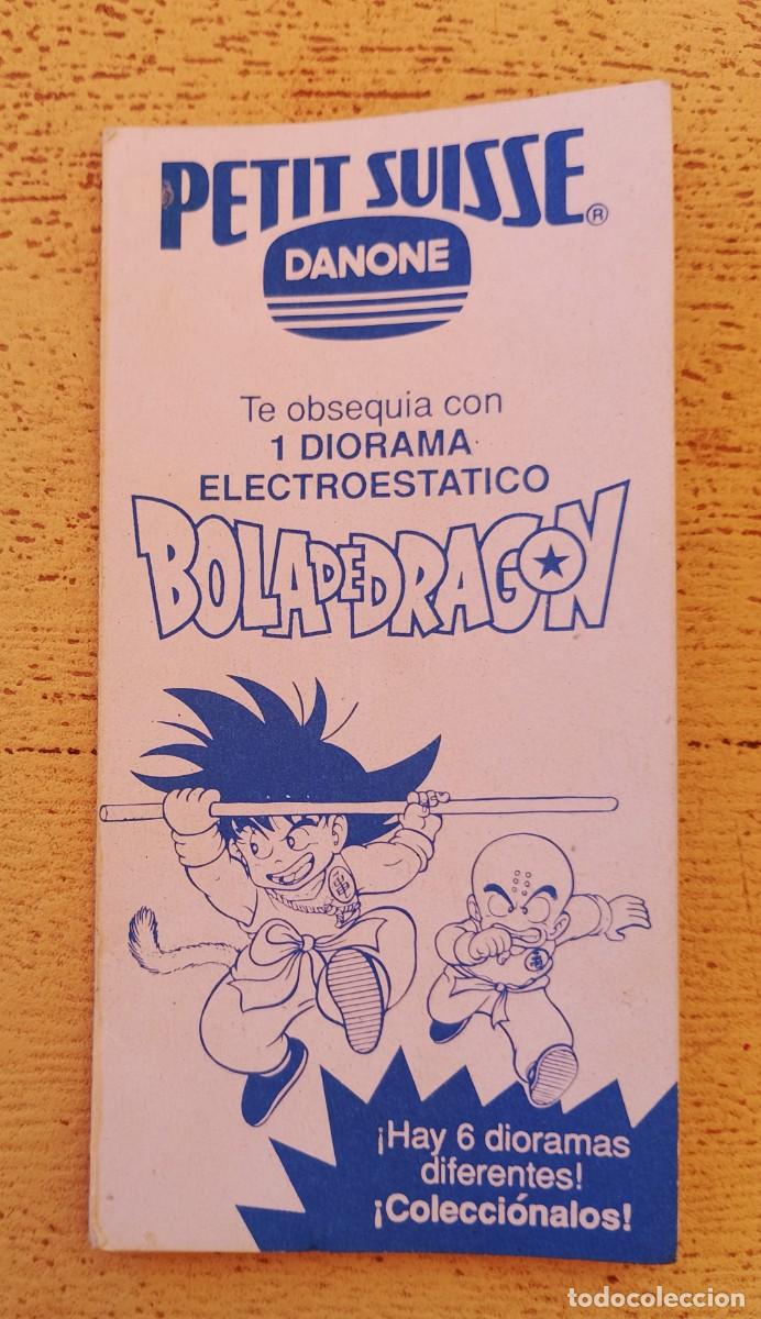 Figuras y mu&ntilde;ecos Manga: Diorama Electrost&aacute;tico Bola de Drag&oacute;n Obsequio Petit Suisse Danone