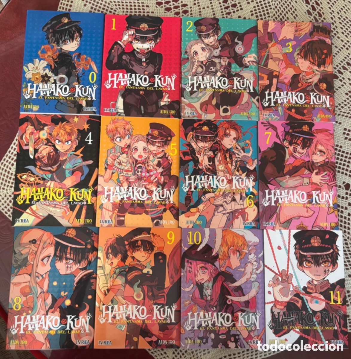 Figuras y mu&ntilde;ecos Manga: Hanako-kun tomos 0 al 11 en espa&ntilde;ol