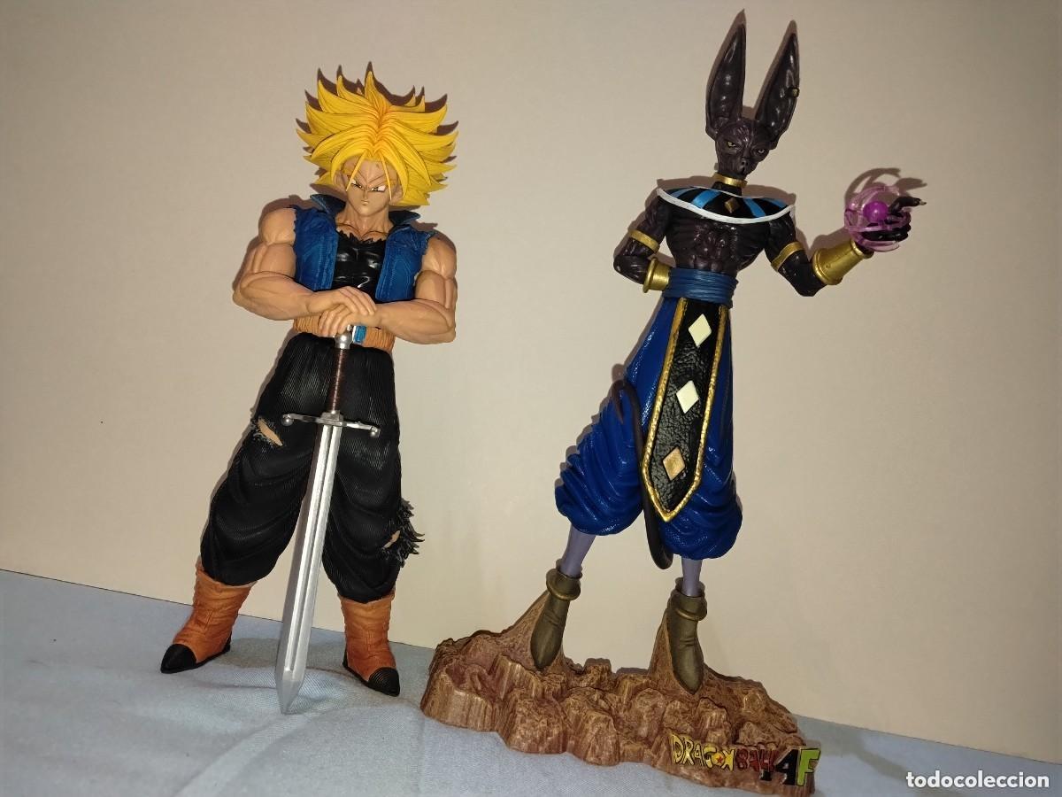 Manga-Figuren: LOTE 2 Figuras DRAGON BALL Z - Trunks 25cm - Beerus 30 cm
