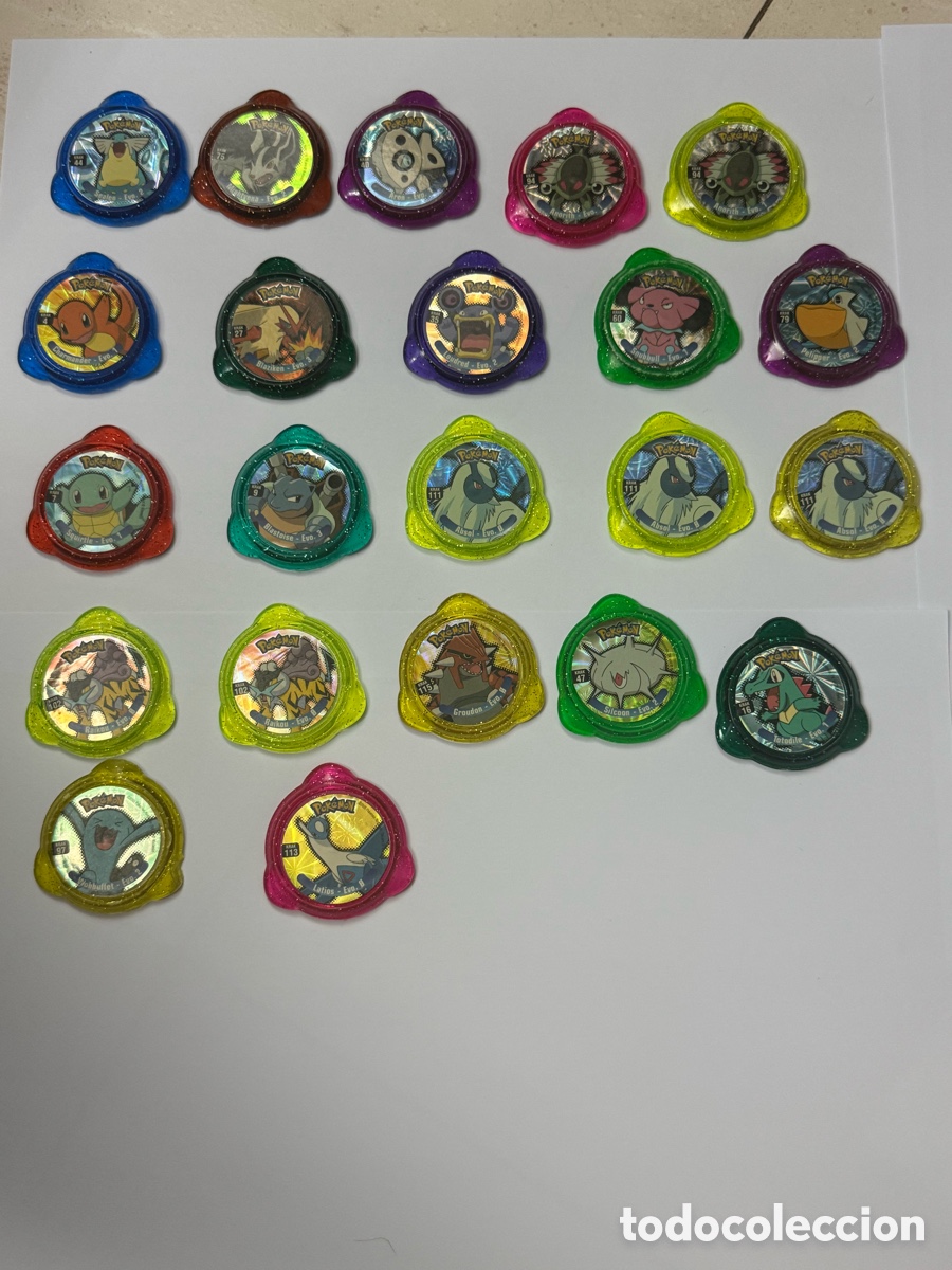 Figuras y mu&ntilde;ecos Manga: Tazos Pok&eacute;mon KRAK 2005 PANINI