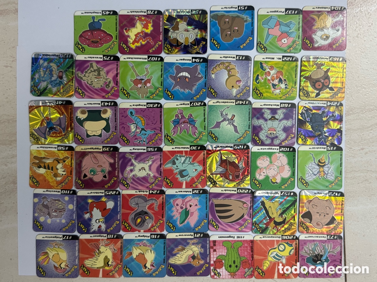 Figuras y mu&ntilde;ecos Manga: Lote de Pok&eacute;mon Sky Caps originales (2002)