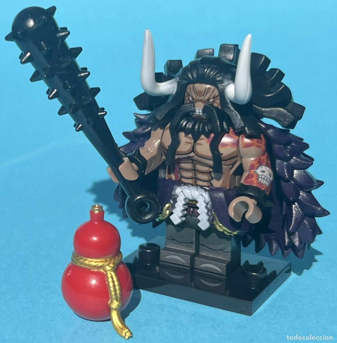 Figuras y mu&ntilde;ecos Manga: Kaido das Cem Feras (One Piece) Lego compat&iacute;vel minifiguras