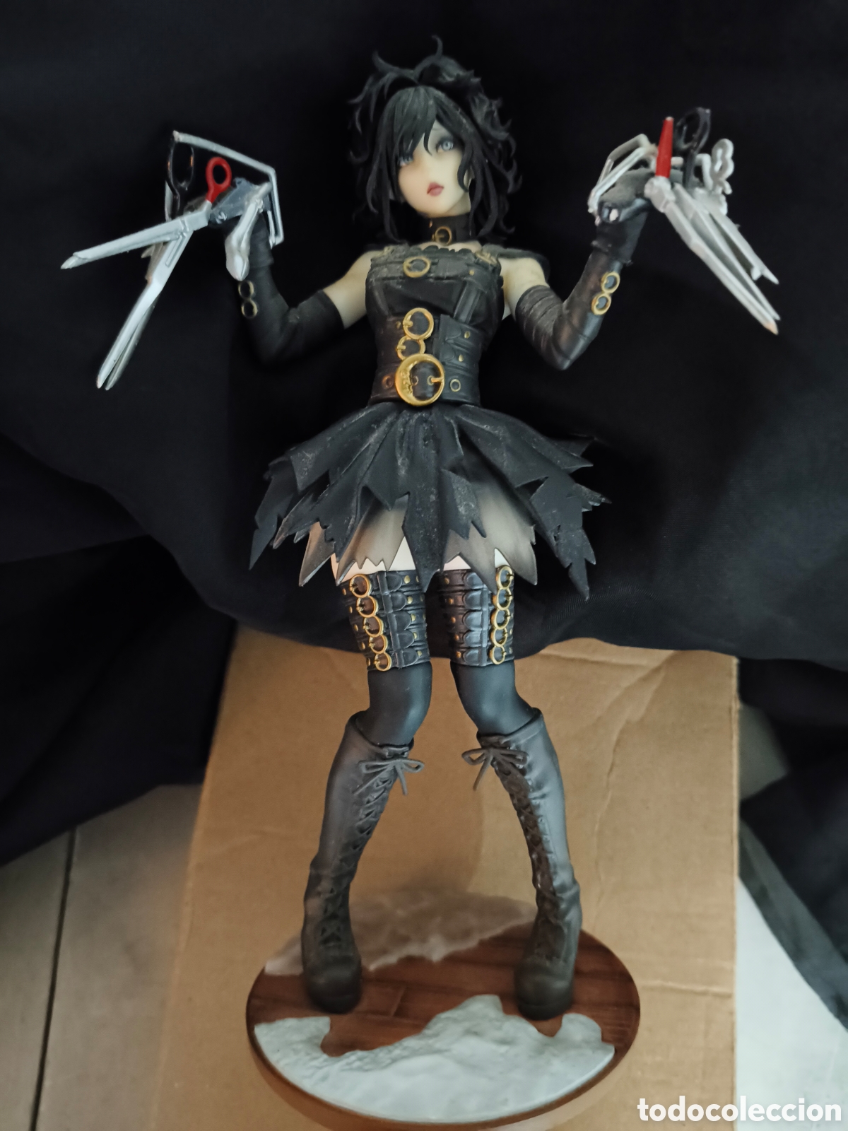 Manga-Figuren: Figura Edward Scissorhands Bishoujo PVC Statue 1/7 Edward 23 cm Kotobukiya ( leer descripci&oacute;n)