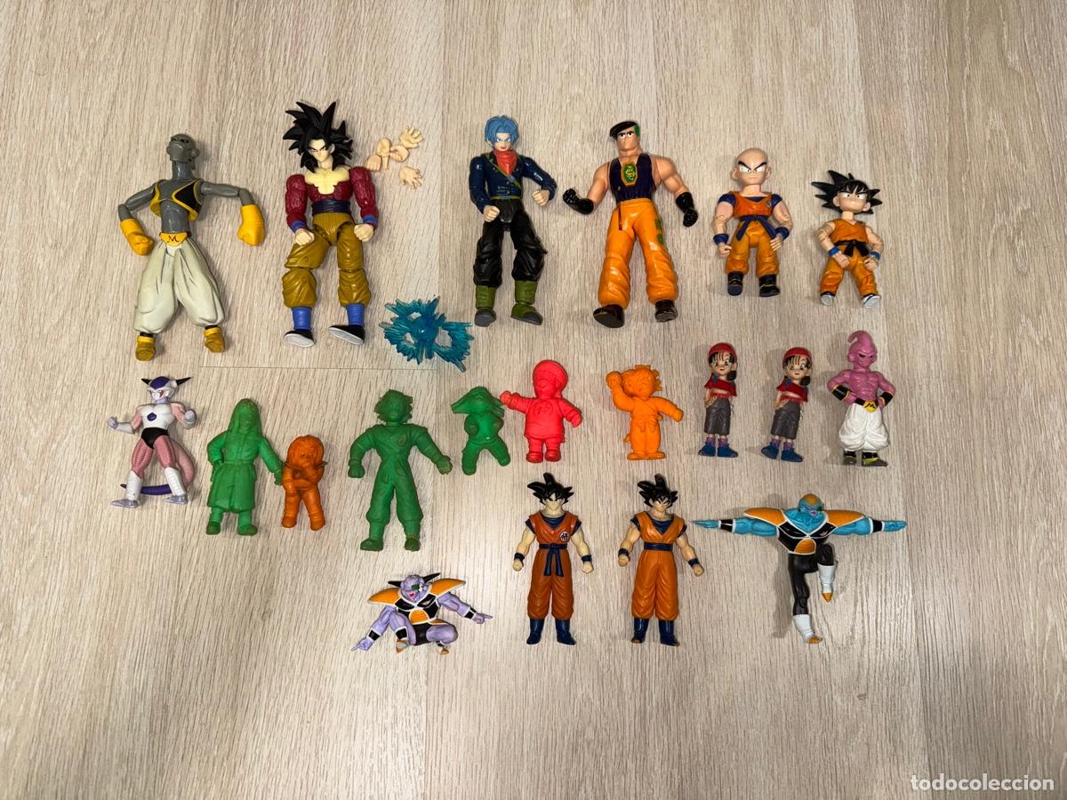 Manga-Figuren: LOTE 20 FIGURAS DE ACCI&Oacute;N DRAGON BALL ARTICULADAS GOMA PVC Z MATUTANO VARIADO