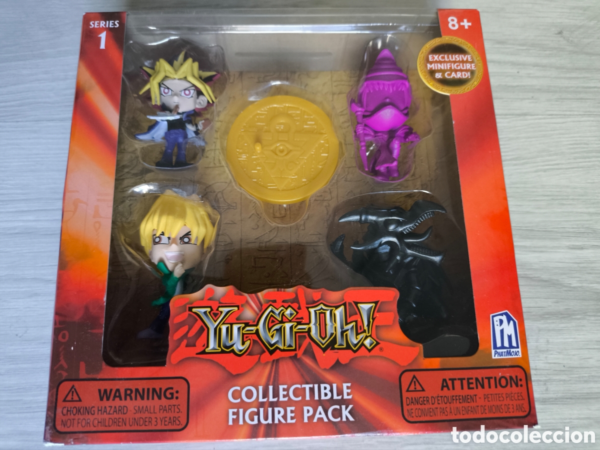 Figuras y mu&ntilde;ecos Manga: Pack 4 figuras yu-gi-oh series 1