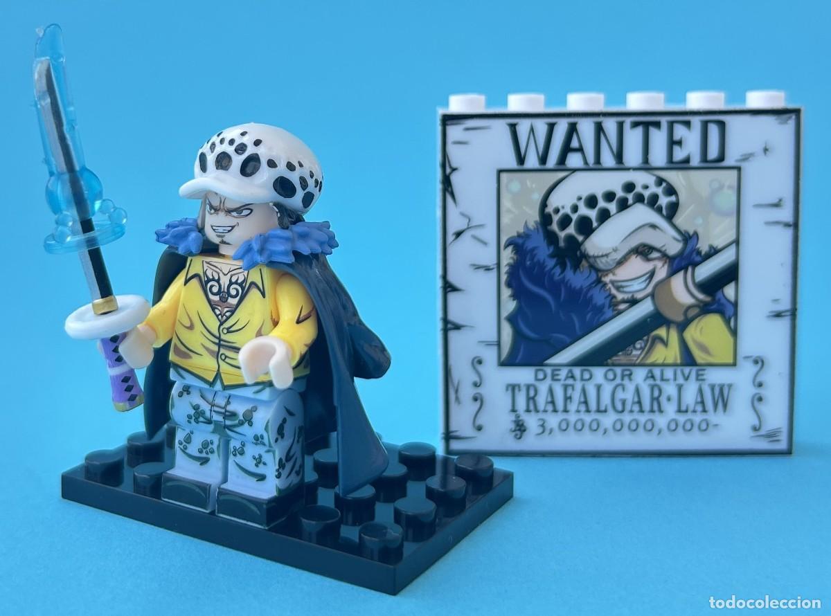 Figuras y mu&ntilde;ecos Manga: Trafalgar Law v2 (One Piece) Minifigura Figura Minifigure Figure Minifig Figurine Mu&ntilde;eco