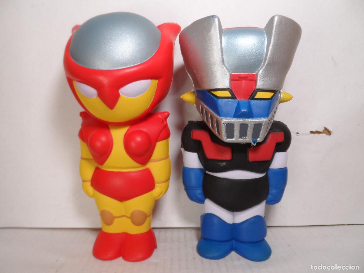 Figuras y mu&ntilde;ecos Manga: LOTE FIGURAS ANTIESTR&Eacute;S MAZINGER Z & AFRODITA A 14CM SD TOYS