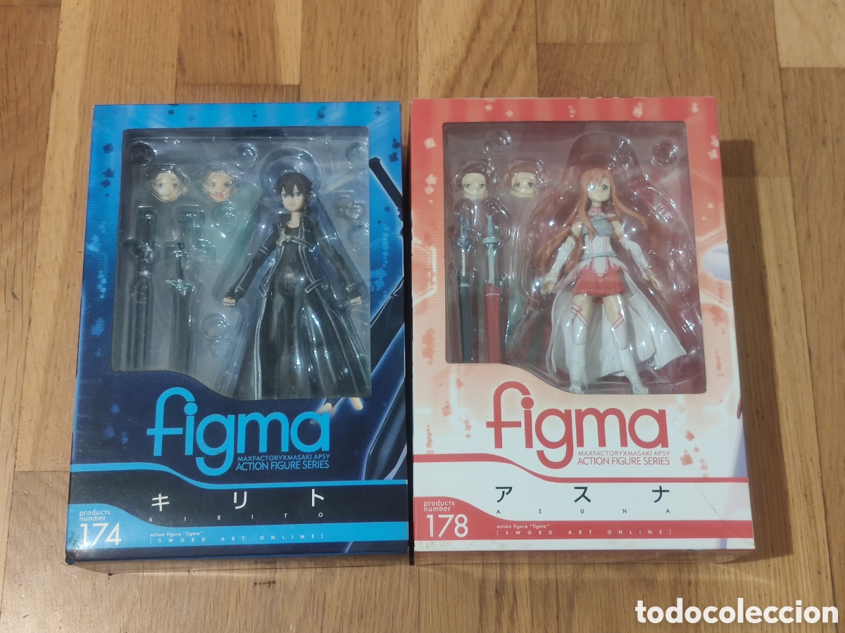 Figuras y mu&ntilde;ecos Manga: Figma Kirito y Asuna Sword Art Online (SAO)