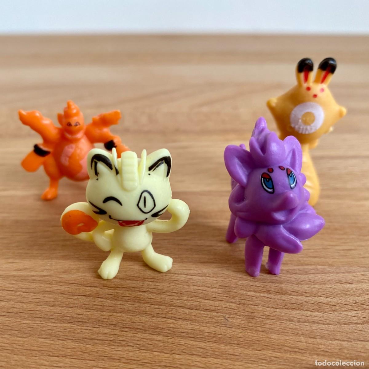Manga-Figuren: Lote Figuras Pokemon mini Meowth, Zorua, Sentret y Magmortar. PK China