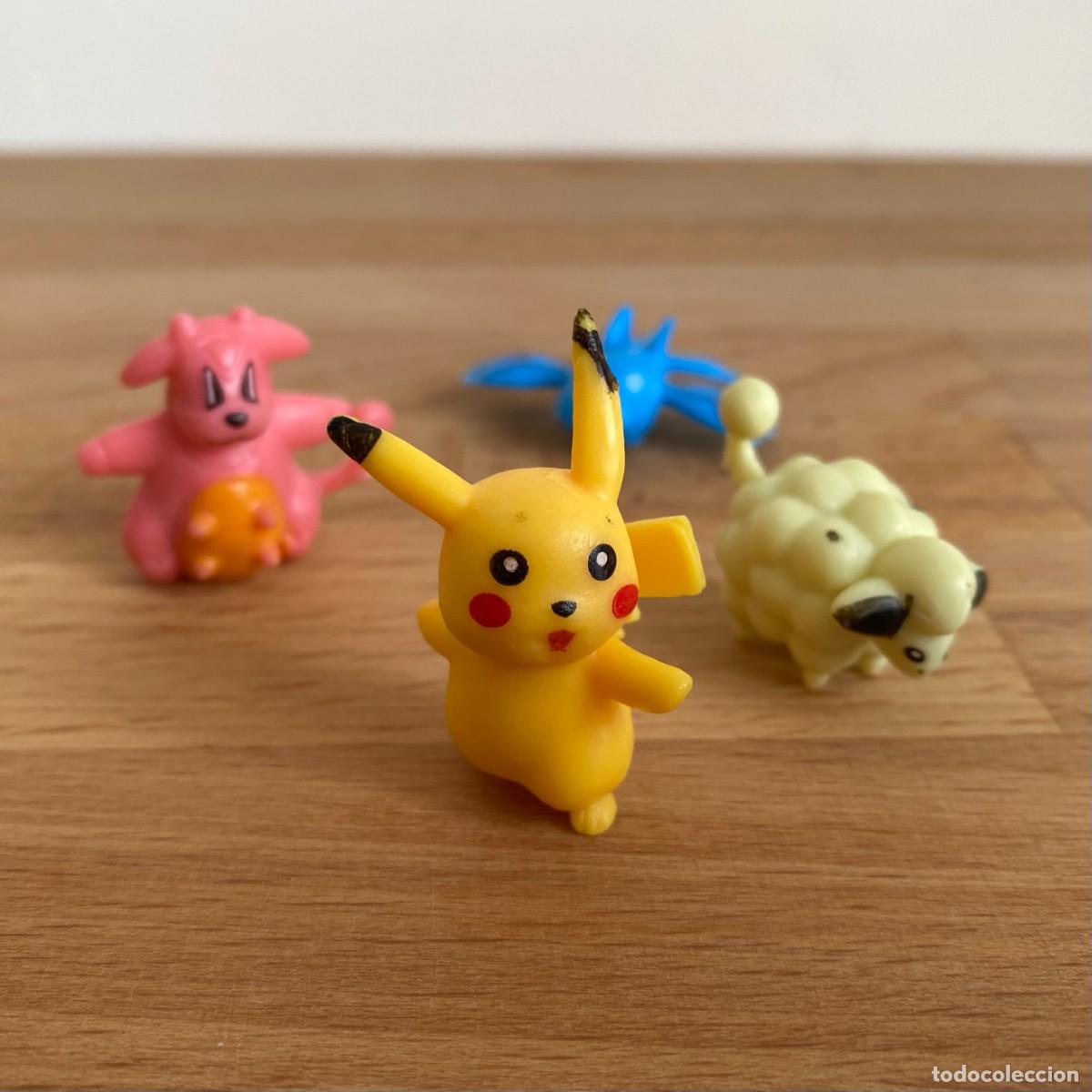 Figuras y mu&ntilde;ecos Manga: Lote Figuras Pokemon mini Pikachu, Miltank, Mareep. PK China