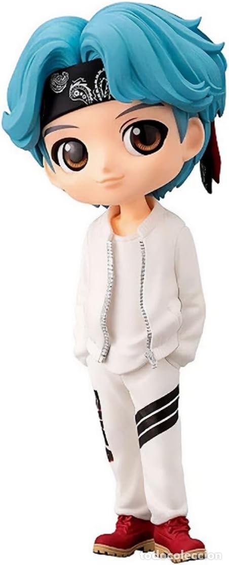 Figuras y mu&ntilde;ecos Manga: BTS - Banpresto Figura Suga - Tinytan Mic Drop Q Posket 14cm, Pl&aacute;stico, Multicolor