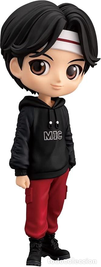Figuras y mu&ntilde;ecos Manga: BTS - Banpresto Figura Jin - Tinytan Mic Drop Q Posket 14cm, Pl&aacute;stico, Multicolor