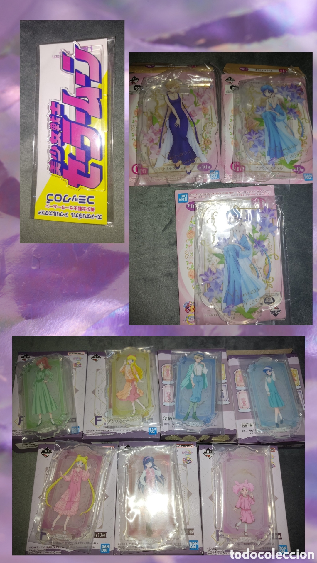 Figuras y mu&ntilde;ecos Manga: Conjunto soportes acrilicos Sailor Moon A (11 pcs)