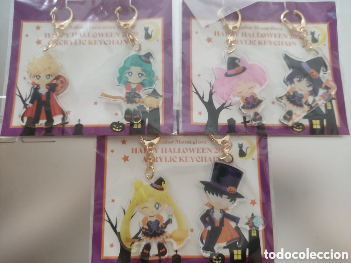 Figuras y mu&ntilde;ecos Manga: Llaveros acrilicos Sailor Moon Halloween 2020