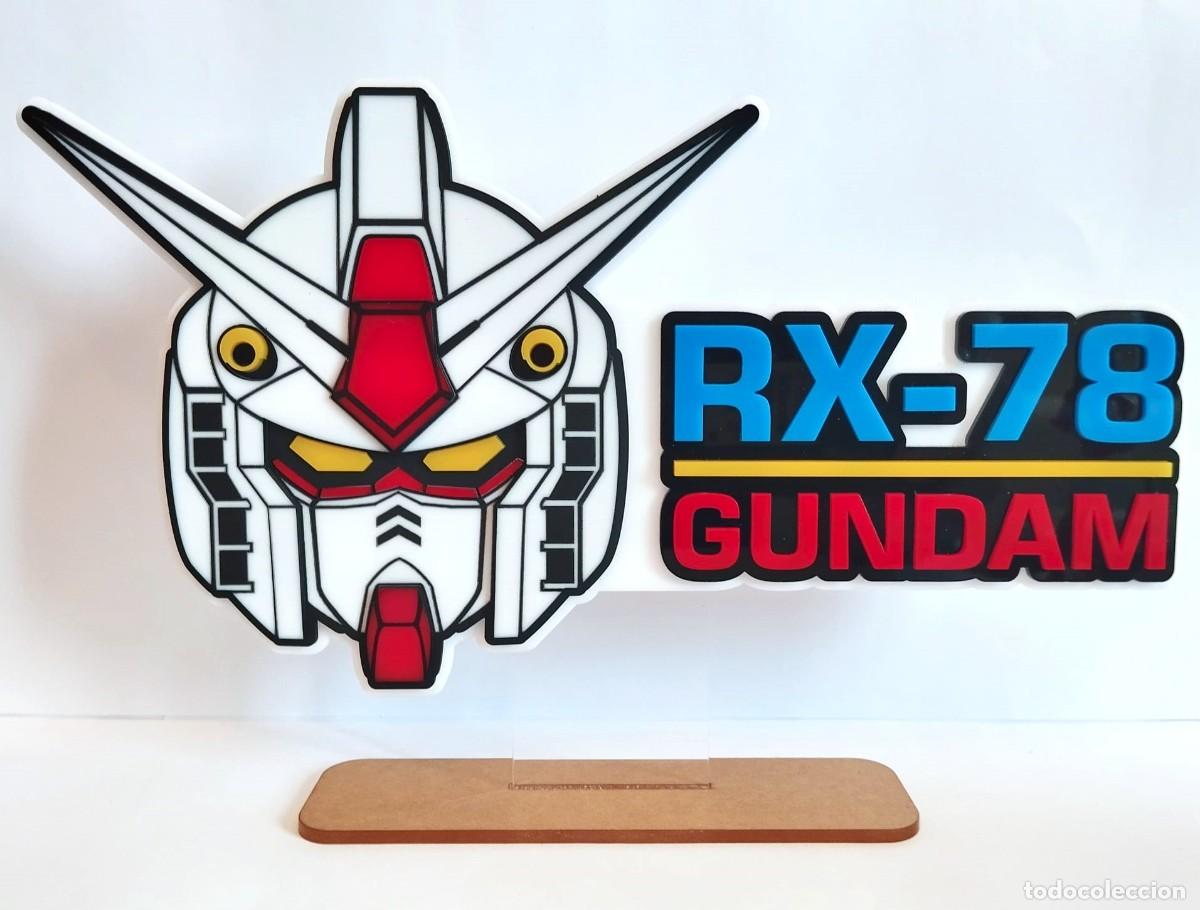 Figuras y mu&ntilde;ecos Manga: Gundam RX-78 &ndash; Display Stand Expositor &ndash; 25 &times; 16 Cm