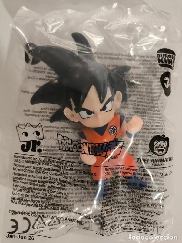 Figuras y mu&ntilde;ecos Manga: Figura son Goku Dragon ball super Burger King promocional