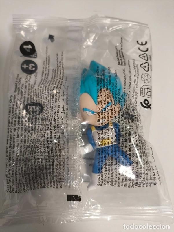 Figuras y mu&ntilde;ecos Manga: Figura Vegeta super Saiyan blue Dragon ball super exclusivo Burger king