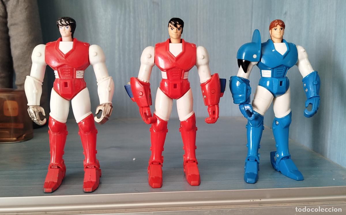 Figuras y mu&ntilde;ecos Manga: LOTE Figura Samurai Troopers warriors 1988 Takara + 2 Figuras samurai trooper sunrise 1995
