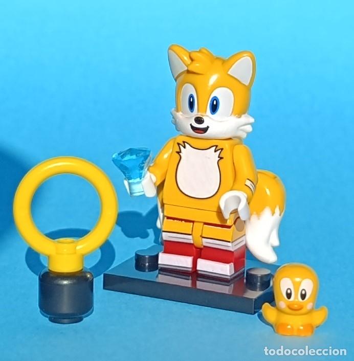 Figuras y mu&ntilde;ecos Manga: Tails (Sonic) Lego compat&iacute;vel minifiguras