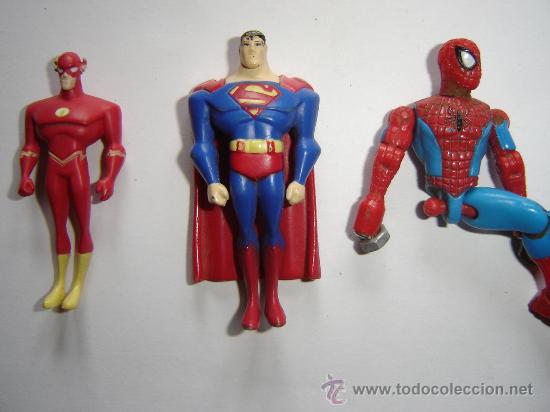 Figuras y mu&ntilde;ecos Marvel: LOTE DE FIGURITAS DE DISTINTAS SERIES Y SUPERH&Eacute;ROES - Foto 2