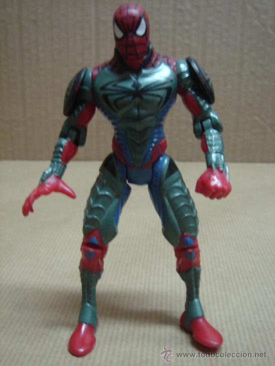 Figuras y mu&ntilde;ecos Marvel: FIGURA ARTICULADA MARVEL A&Ntilde;O 1996 -  SPIDERMAN  - 13 CMS - Foto 1
