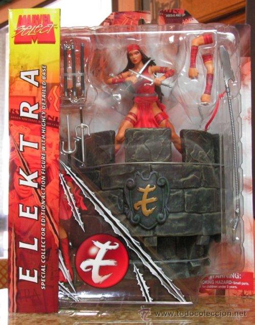 Figuras y mu&ntilde;ecos Marvel: ELEKTRA FIGURA DEL PERSONAJE DE COMIC MARVEL. - Foto 1