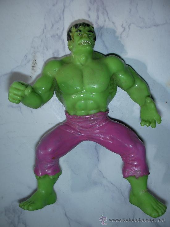 Figuras y mu&ntilde;ecos Marvel: ANTIGUA FIGURA DE HULK - Foto 1