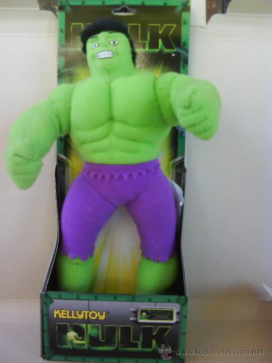Figuras y mu&ntilde;ecos Marvel: MU&Ntilde;ECO HULK 24 CMS MARVEL 2003 . EN CAJA NUEVO SIN USO . - Foto 3