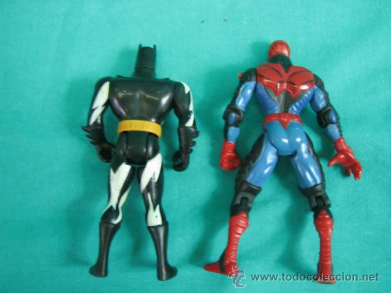 Figuras y mu&ntilde;ecos Marvel: Spiderman Marvel 1996 y Batman Comics 1998 - Foto 2