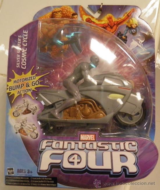 Figuras y mu&ntilde;ecos Marvel: FANTASTIC FOUR,MARVEL,MOTORIZED BUMP&GO ACTION,HASBRO,BLISTER,A ESTRENAR - Foto 1