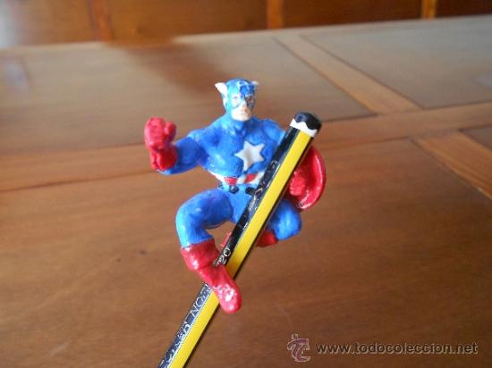 Figuras y mu&ntilde;ecos Marvel: FIGURA MARVEL PARA EL L&Aacute;PIZ: EL CAPIT&Aacute;N AM&Eacute;RICA. - Foto 1