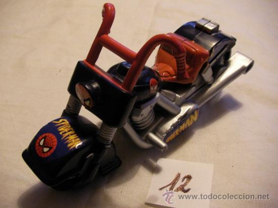 Figuras y mu&ntilde;ecos Marvel: --- MOTO SPIDERMAN --- - Foto 1
