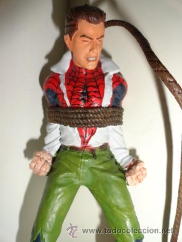 Figuras y mu&ntilde;ecos Marvel: FIGURA DE PETER PARKER SPIDERMAN CON CUERDA  MARVEL - Foto 2