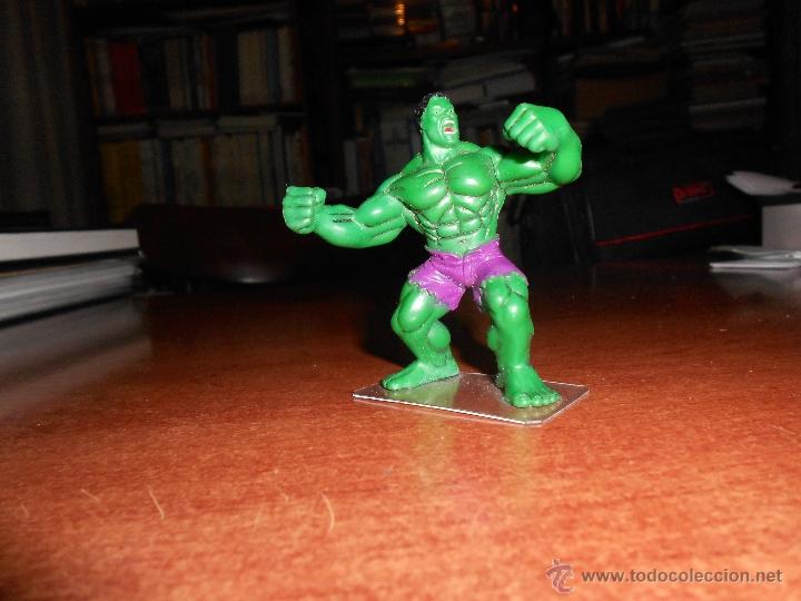 Figuras y mu&ntilde;ecos Marvel: FIGURA MARVEL EN PVC: HULK (LA MASA) CON PEANA TRANSPARENTE - Foto 2