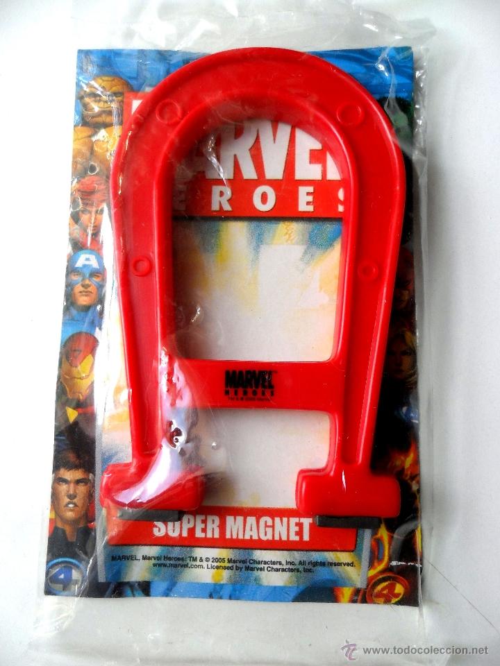 Figuras y mu&ntilde;ecos Marvel: MARVEL HEROES SUPER MAGNET MARVEL 2005 - Foto 1