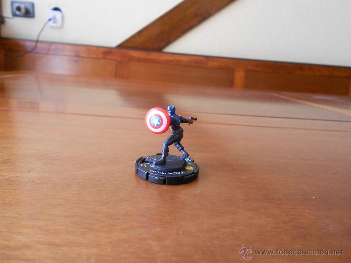 Figuras y mu&ntilde;ecos Marvel: HEROCLIX: CAPIT&Aacute;N AM&Eacute;RICA ESCUDO REDONDO (MARVEL COMICS) - Foto 1