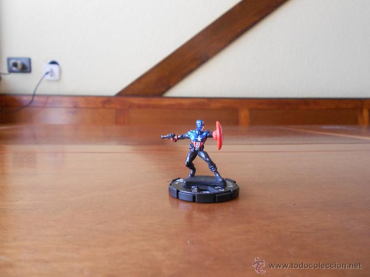 Figuras y mu&ntilde;ecos Marvel: HEROCLIX: CAPIT&Aacute;N AM&Eacute;RICA ESCUDO REDONDO (MARVEL COMICS) - Foto 2